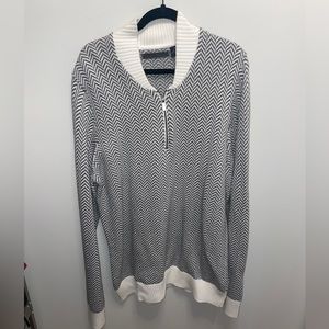 Men’s Sean John Quarter Zip Sweater